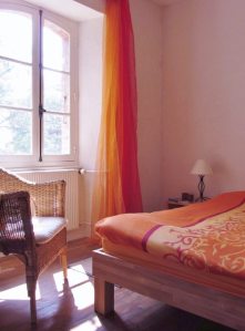 Au Bouscarrot-Schlafzimmer